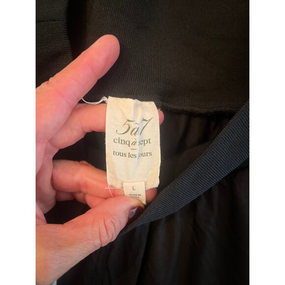 Cinq A Sept Giles Pant viscose blend cargo jogger L - Picture 7 of 8